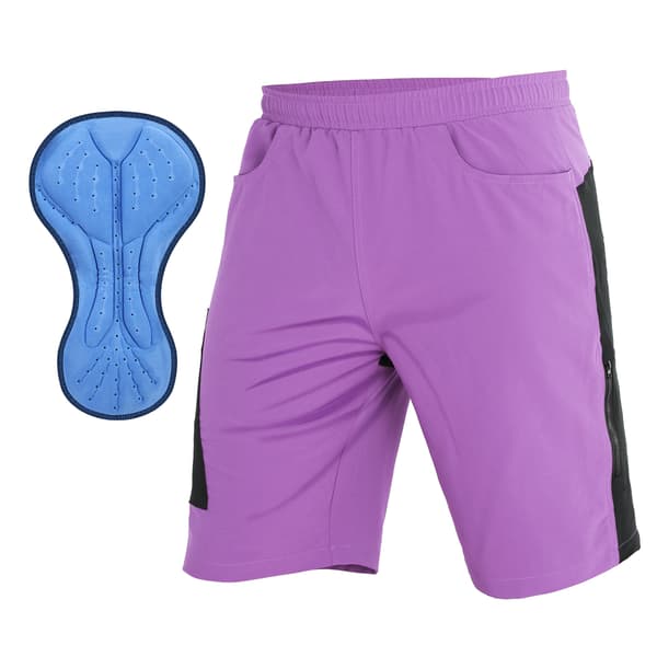 TOMSHOO MTB Cykelshorts med 3D Åndbar Polstring, Løs Pasform til Udendørs Sport