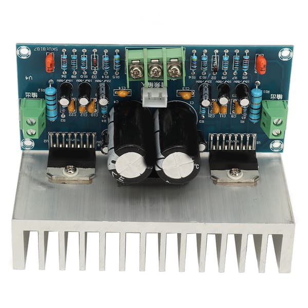 TDA7293 2-kanals 100W+100W effektförstärkarkort, HIFI AV-modul, 12-32V