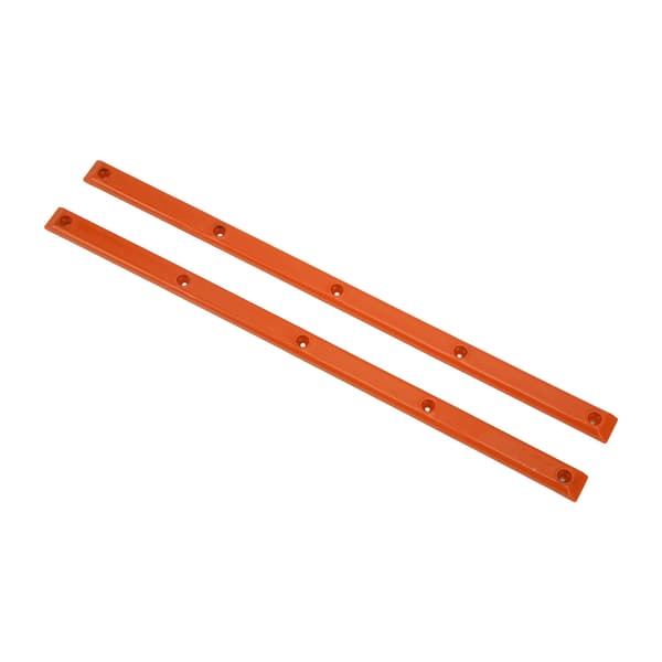 Rail Bones Ribs för Longboard - Slitstarka, Hållbara, Flexibla med en Glansig Orange Yta