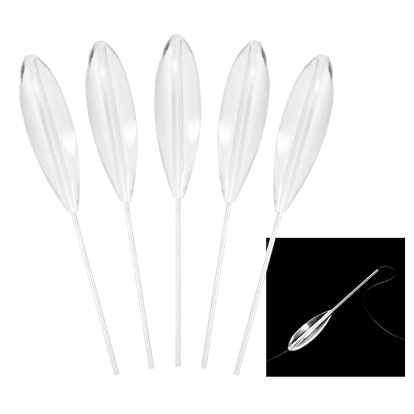 5st Transparenta Akrylbombarda Sjunkande Flöten för Flugfiske 5g/10g/15g/20g