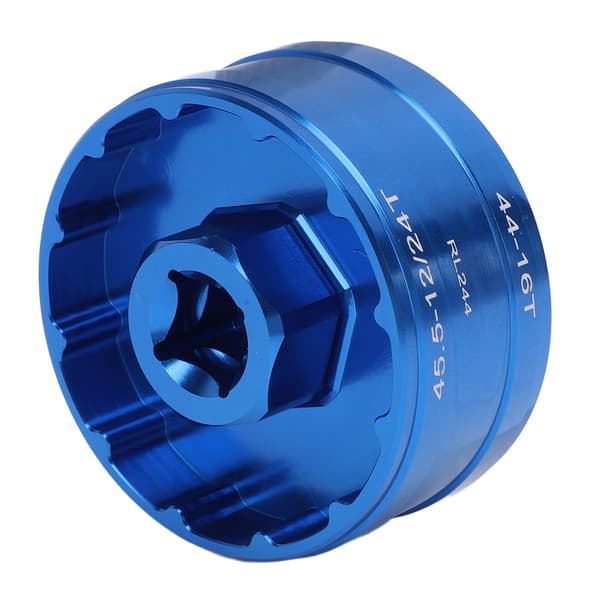 Dobbeltsidet pedalstyrfjernelsesværktøj 44mm 45.5mm 16 24 hakker