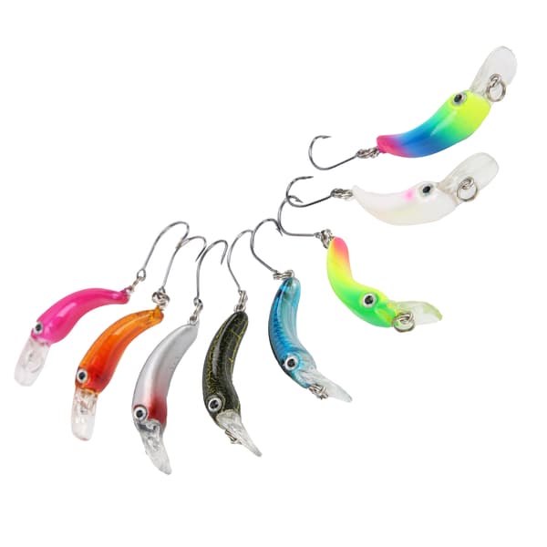 Luya 3D Sinking Fake Fish Hårda Beten Wobblers Rostfritt Stål Fiskedrag 25g
