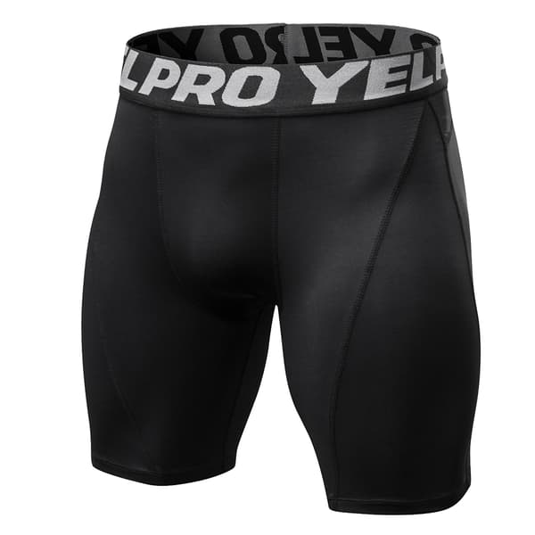 3-pack kompressionsshorts för män för aktiv träning - absorberande och ventilerande material