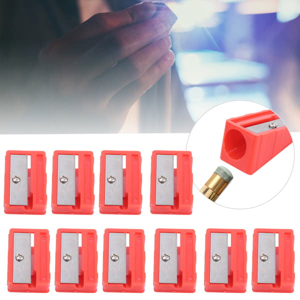 10 stk. Billardkø-spids-trimmer, bærbar korrektor, billardtilbehør, 9-14 mm, 2 farver