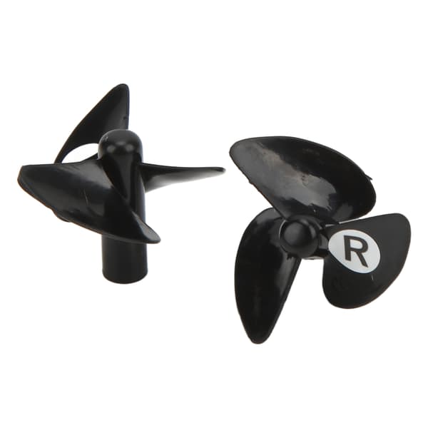 2 stk. positive negative plastpropellblader for Flytec V500 RC fiskebåttilbehør