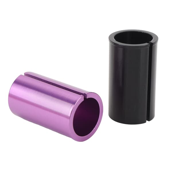 2 STK Lettvekt Aluminiumlegering Setepinne Reduserende Hylse Røradapter 27.2-33.9mm for Sykling