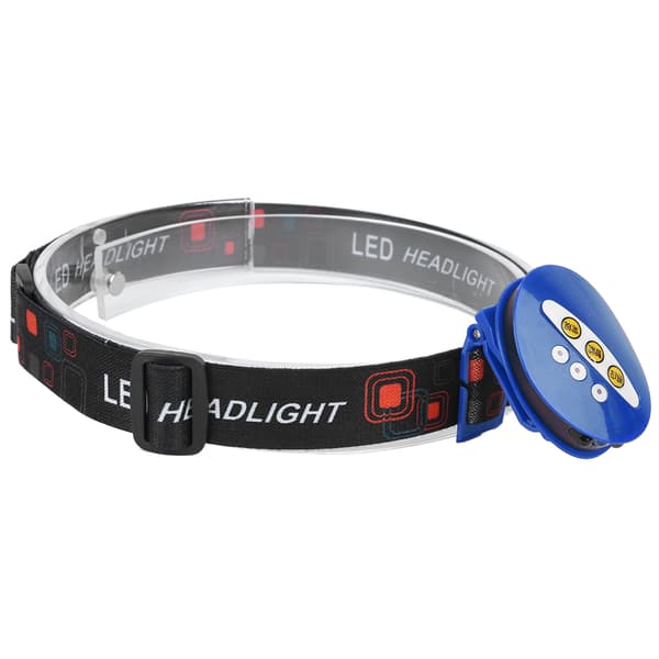 LED-hatlys med sensor, USB genopladeligt, clip-on til fiskeri, smarte tilstande, almindelig, blå