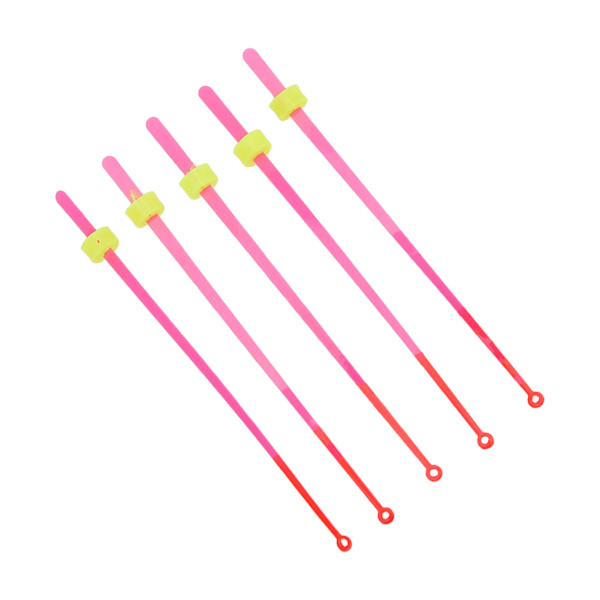 5st/set Förlängd Topp Isfiskespö Hållbart Vintertillbehör Liten ABS 12cm