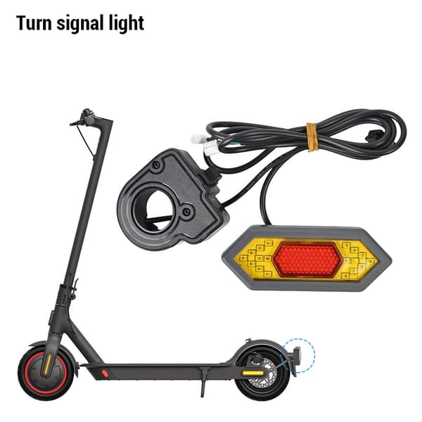 LED-blinkers/bakbromsljus kompatibla med MAX G30 elscooter