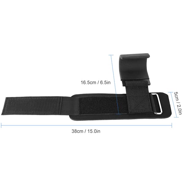 Handledsband med krokar för tyngdlyftning, handledsstöd för män och kvinnor.