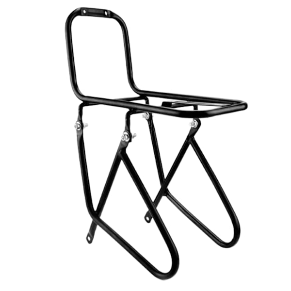 Främre cykelhållare, stål, MTB, pakethållare, stöder 15 kg, cykelutrustning