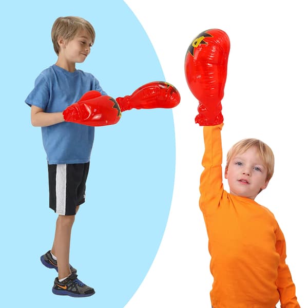 Oppblåsbare PVC boksehansker for gutter og jenter, trening og lek, 44*31*20CM