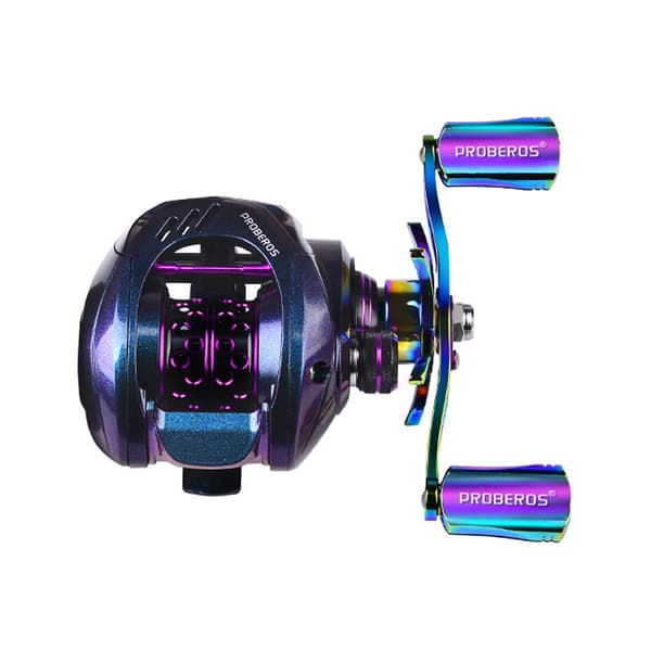 Baitcasting fiskerulle 10 kg broms 7,2:1 utväxling 5+1BB magnetiskt bromssystem
