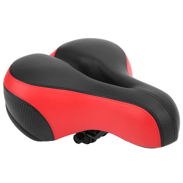 Bekväm mountainbikesadel i mikrofiberläder med ventilation och ergonomisk design