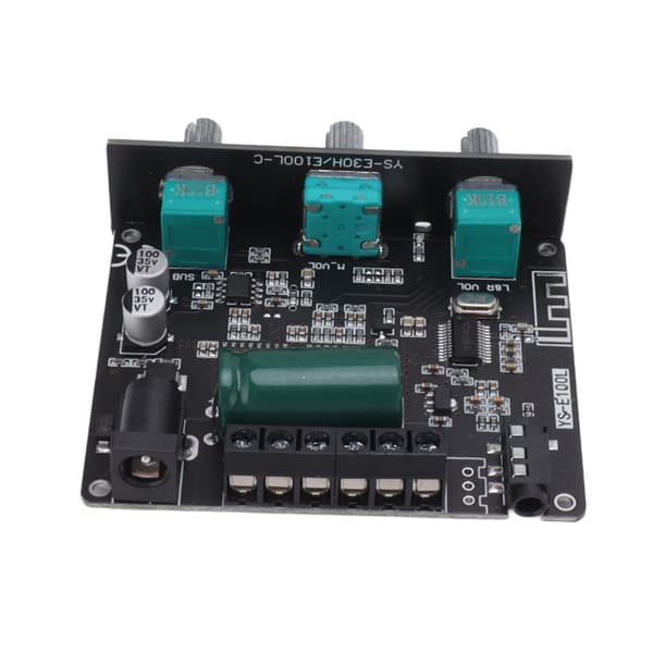 Bluetooth 2.1-kanals förstärkarkort 2x50W 100W Subwoofer HiFi APP BT 5.1