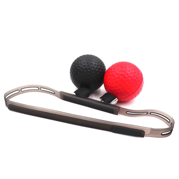 Bärbar boxningsreflexboll med elastisk rem för handledskoordination och snabbhetsträning