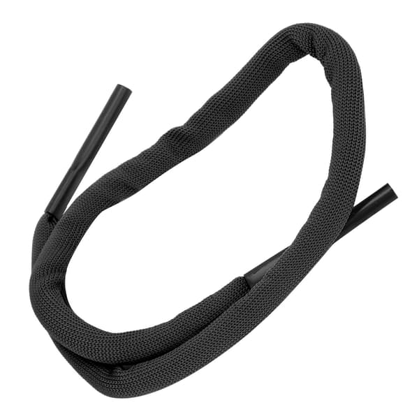 Halkfri elastisk glasögonrem, unisex, utomhussport, nylon med justerbart spänne, svart