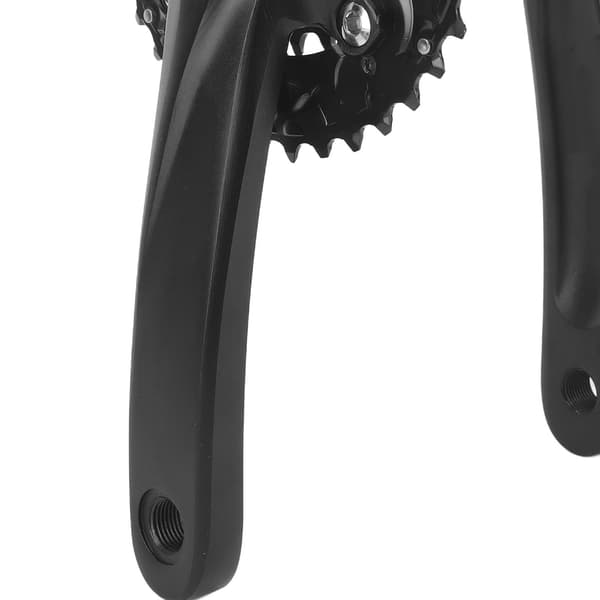 MTB Cykelkrankboks 170mm 38T Aluminiumlegering Integreret Krankboks 104BCD Sort