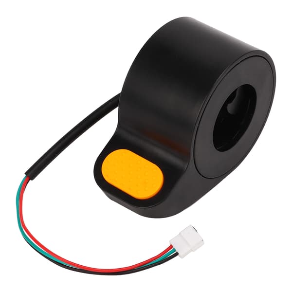 Tommelgass for Ninebot G30 MAX elektrisk sparkesykkel, gul, sensitiv sensor, ABS.
