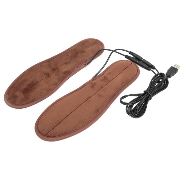Elektriske varmesåler, USB oppladbare, vanntette, 3 moduser, størrelse 37-38, vintervarme