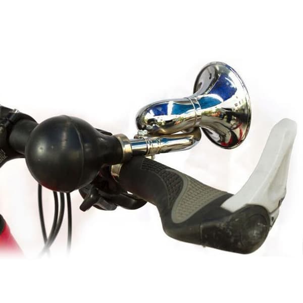 Klassisk retro metallcykelhorn med justerbart styrfäste (22,2 mm)