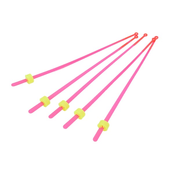 5st/set Hållbar Förlängd Isfiskespötopp Vinterfisketillbehör 14cm