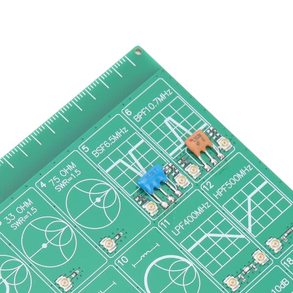NanoVNA Vector Network Analyzer RF Frequency Test Board Demonstrationssats
