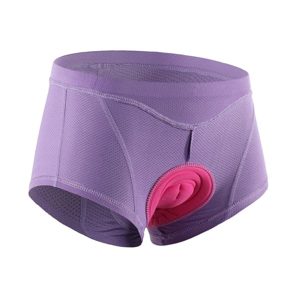 Sykkeltruser for kvinner med 3D gelpolstring, pustende MTB sykkelshorts