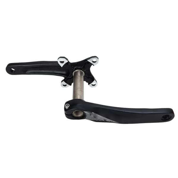 CNC aluminiumslegering mountainbike kranksæt til 8 til 12 gear, sort