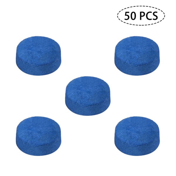 50 læder billardkø-spidser 9mm 10mm 12mm 13mm til poolkøer