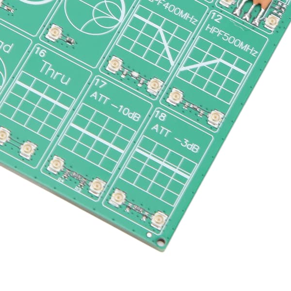 NanoVNA Vector Network Analyzer RF Frequency Test Board Demonstrationssats