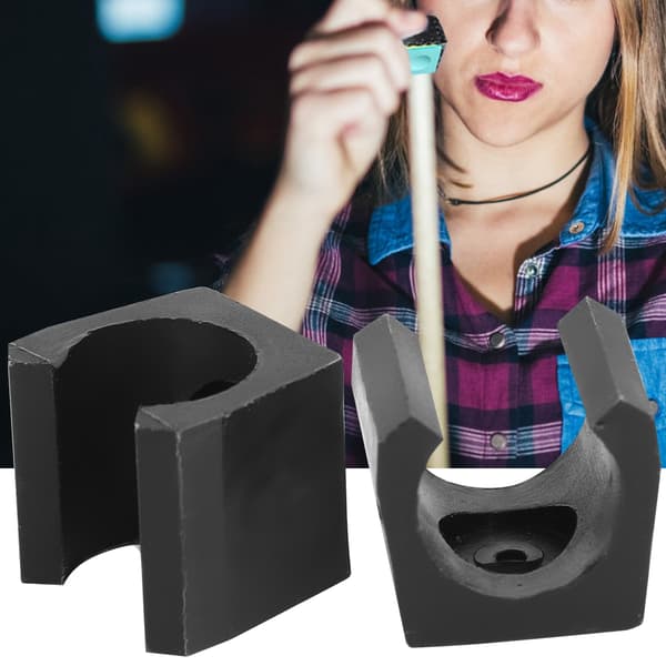 10 stk. Billardkøholder i plast Mini bærbar organizer til fiskestang (Medium)