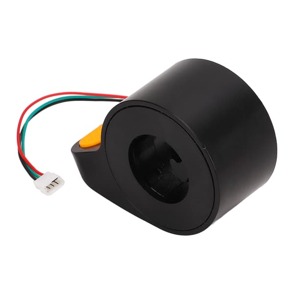 Tommelgass for Ninebot G30 MAX elektrisk sparkesykkel, gul, sensitiv sensor, ABS.