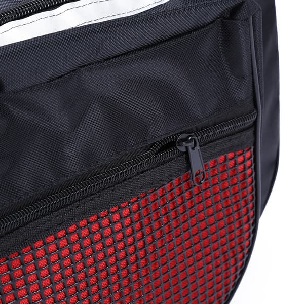 25L Sykkelveske bak med refleksstriper, vanntett, for bagasjebrettmontering