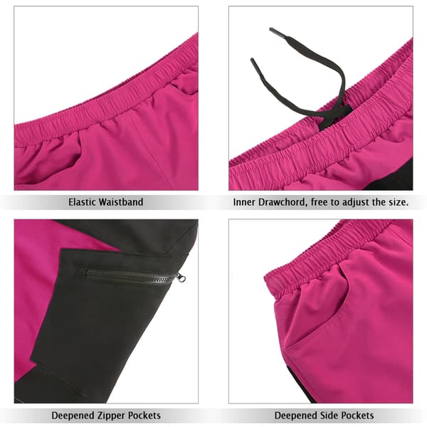 TOMSHOO Herr 3D-vadderade cykelshorts, andningsbara, vid passform, MTB utomhussport
