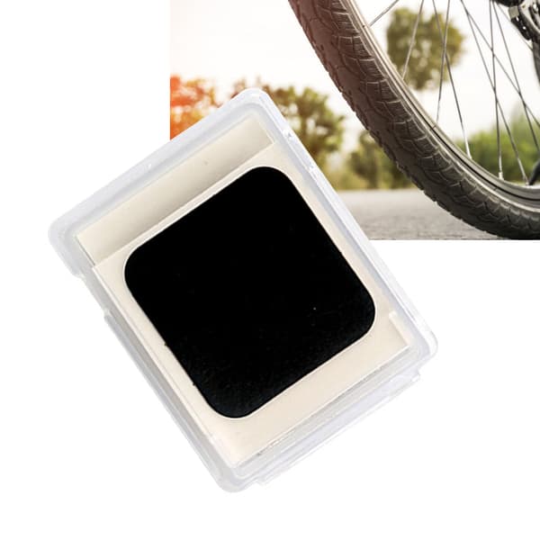 6 st gummilapp för MTB landsvägscykel snabb reparation hållbart universalt tillbehör