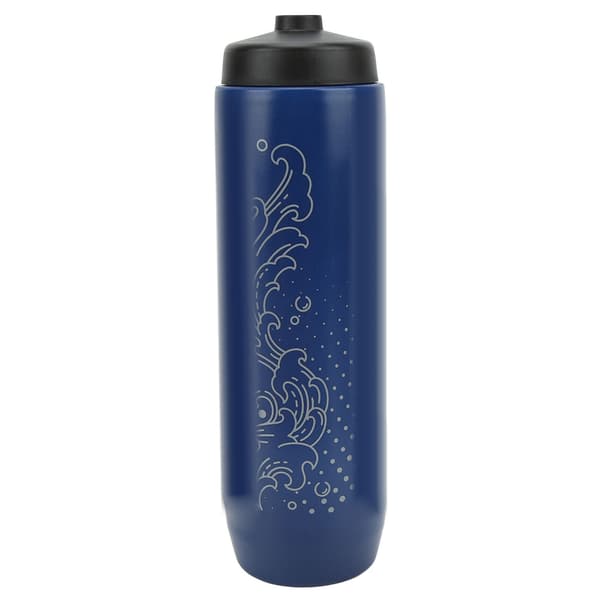 Cykelvattenflaska Kläm 1000ml PP5 Utomhussport Camping Blå