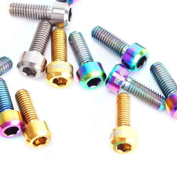 2 st titanskruvar M5×14mm för cykel tumväxel MTB-tillbehör