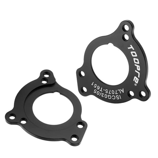 Sykkelkjedeføreradapter, bunnnavkonverter, rustfritt stål, Shimano SRAM tilbehør