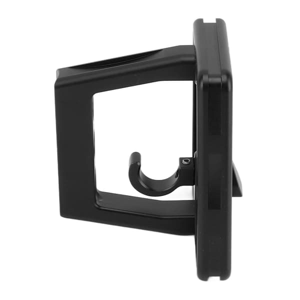 Frontbagagebærerblok til foldecykel, aluminiumslegering, 3-hullers adapter med skruer, sort