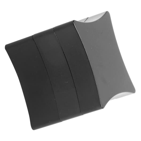 Aluminium kridtholder med klips og billardtilbehør - 3 cm/1,2 tommer, let og holdbar, sort