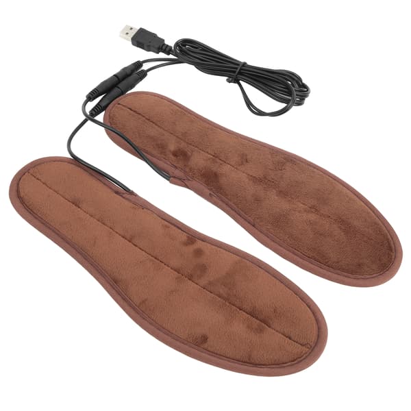 Elektriske varmesåler, USB oppladbare, vanntette, 3 moduser, størrelse 37-38, vintervarme