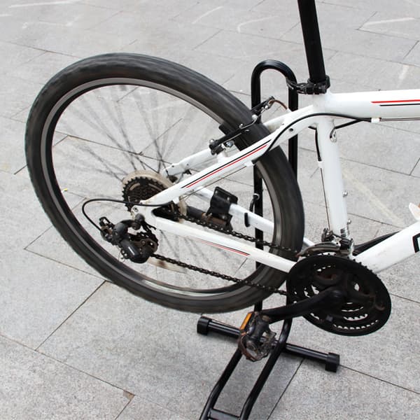 Justerbart gulvparkeringscykelstativ til mountainbikes, organiseringsstativ