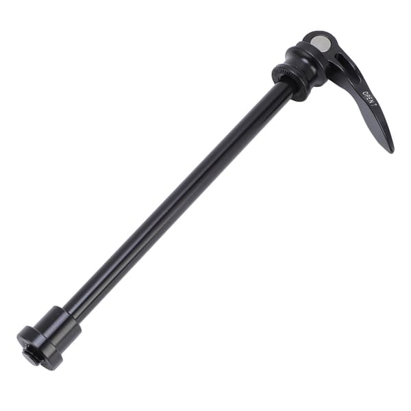 Højstyrke aluminiumslegering quick-release aksel til cykelfront- og baghjul.