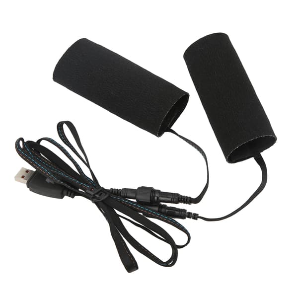 2 stk. opvarmet styrvest til motorcykel IP67 vandtæt 3 temperaturniveauer velcro 5V USB