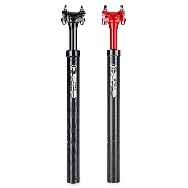 Justerbar Stødabsorberende Affjedret Cykelsadel 27.2/30.9/31.6mm MTB Landevejscykel