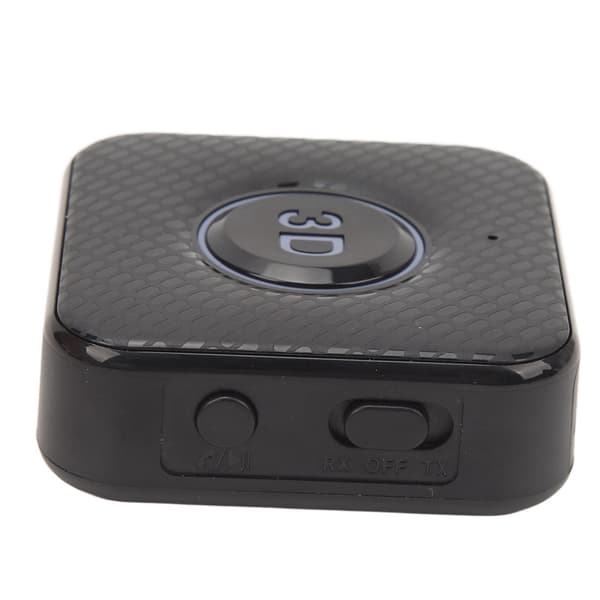 Bluetooth 5.1 2-i-1 mottaker og sender 3,5 mm trådløs adapter for bil og hjemmestereo