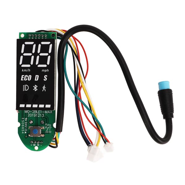 Kretskort for Ninebot F30 elektrisk sparkesykkel med sanntidsdisplay og Bluetooth, vanntett.