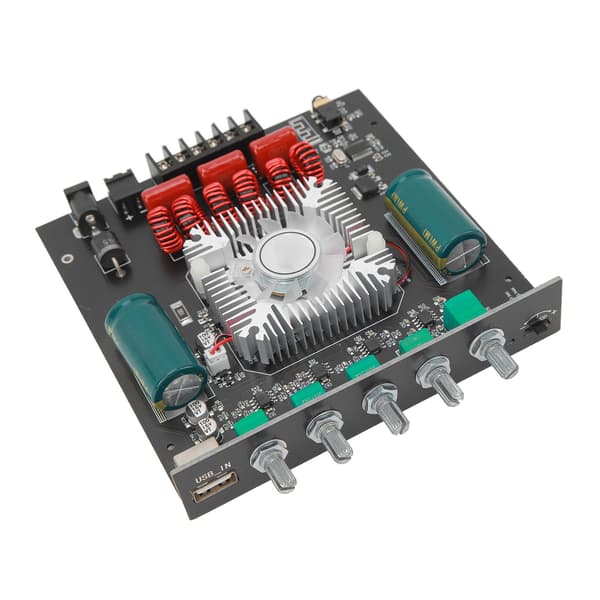 Bluetooth 2.1-kanals effektforstærkerkort TDA7498E bas- og diskantkontrol 160Wx2+220W