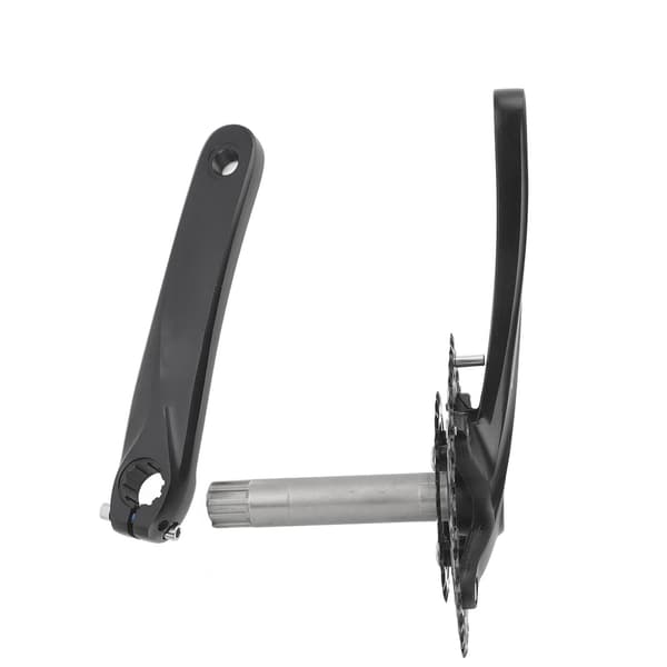 MTB Cykelkrankboks 170mm 38T Aluminiumlegering Integreret Krankboks 104BCD Sort
